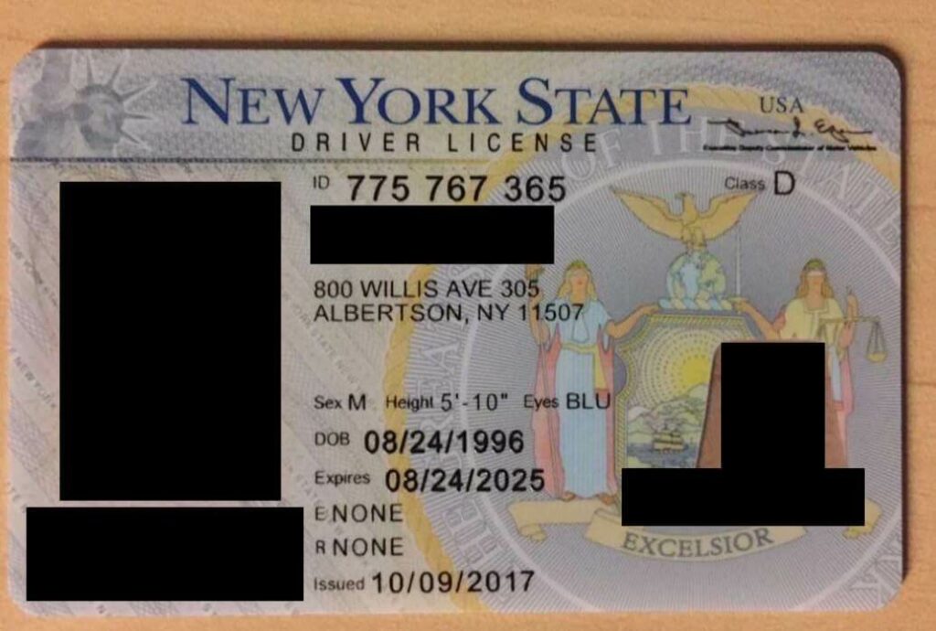 New York Fake ID - Buy Scannable Fake ID with Bitcoin