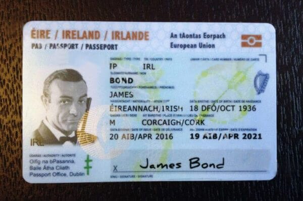 Irish Fake ID - Buy Scannable Fake ID with Bitcoin