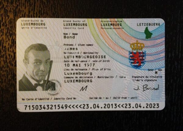 Luxembourg Fake National ID Card - Buy Scannable id