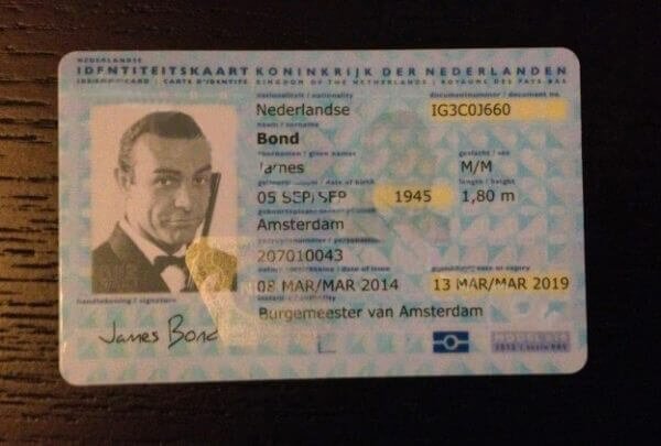Old Netherlands Fake ID (Identiteitskaart) - Buy Scannable Fake id