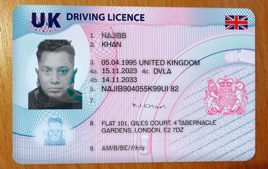 Buy Fake UK Driver License | High-Quality Scannable ID for Sale